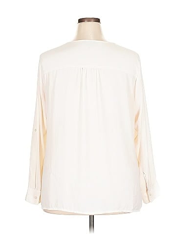 Lane Bryant Outlet 3/4 Sleeve Blouse (view 2)