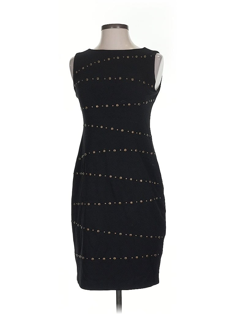 Pre-owned Suzi Chin For Maggy Boutique Cocktail Dress In Black