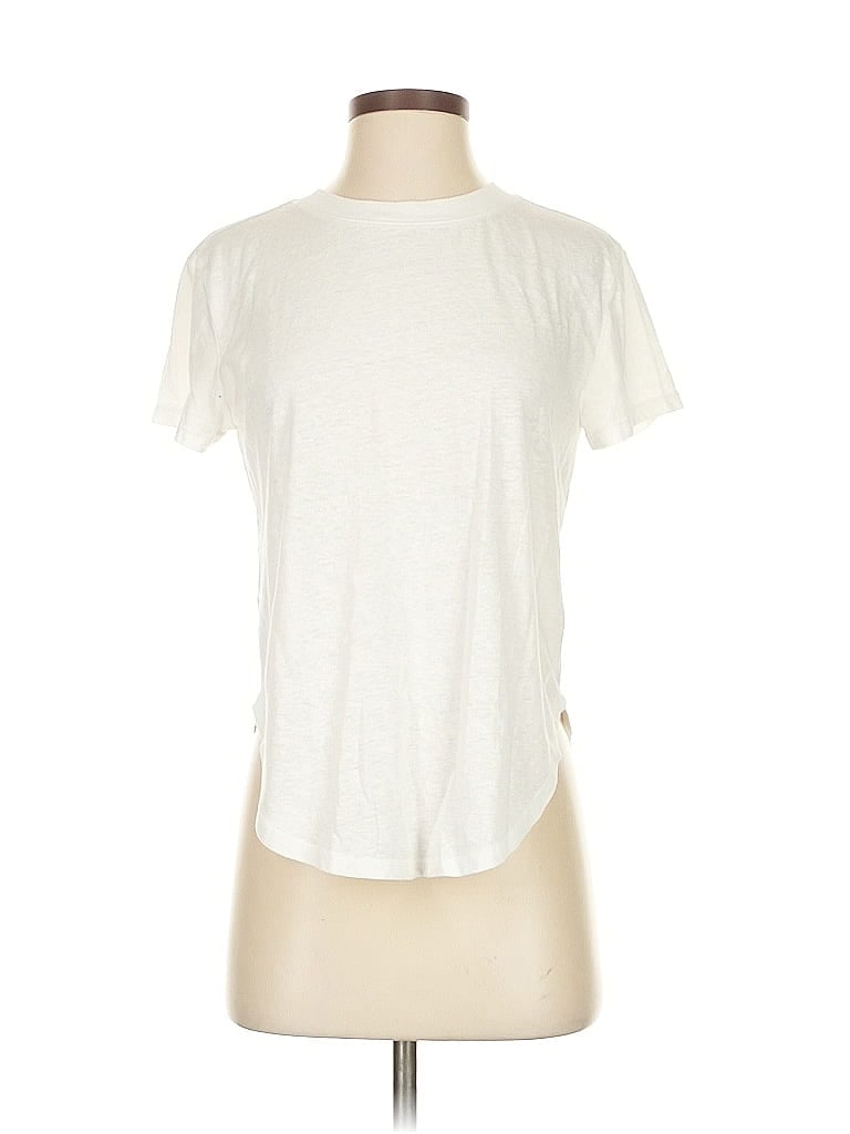 Pre-owned Lou & Grey Short Sleeve T-shirt In White