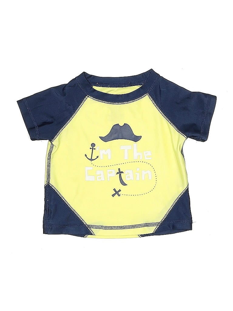 Click to view more detailed imagery on our partner's website Pre-owned First Impressions Babies' Short Sleeve T-shirt In Yellow