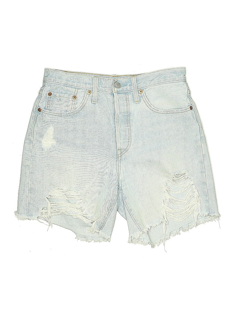 Pre-owned Levi's Denim Shorts In Blue