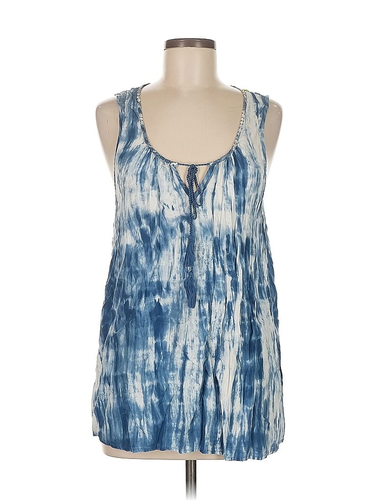 Pre-owned Beachlunchlounge Sleeveless Blouse In Blue