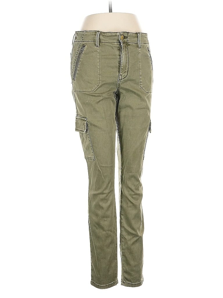 Pre-owned Level 99 Cargo Pants In Green