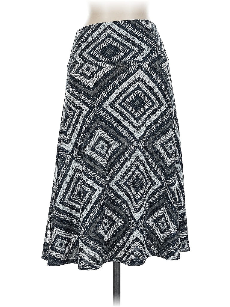 Pre-owned Lularoe Casual Skirt In Gray