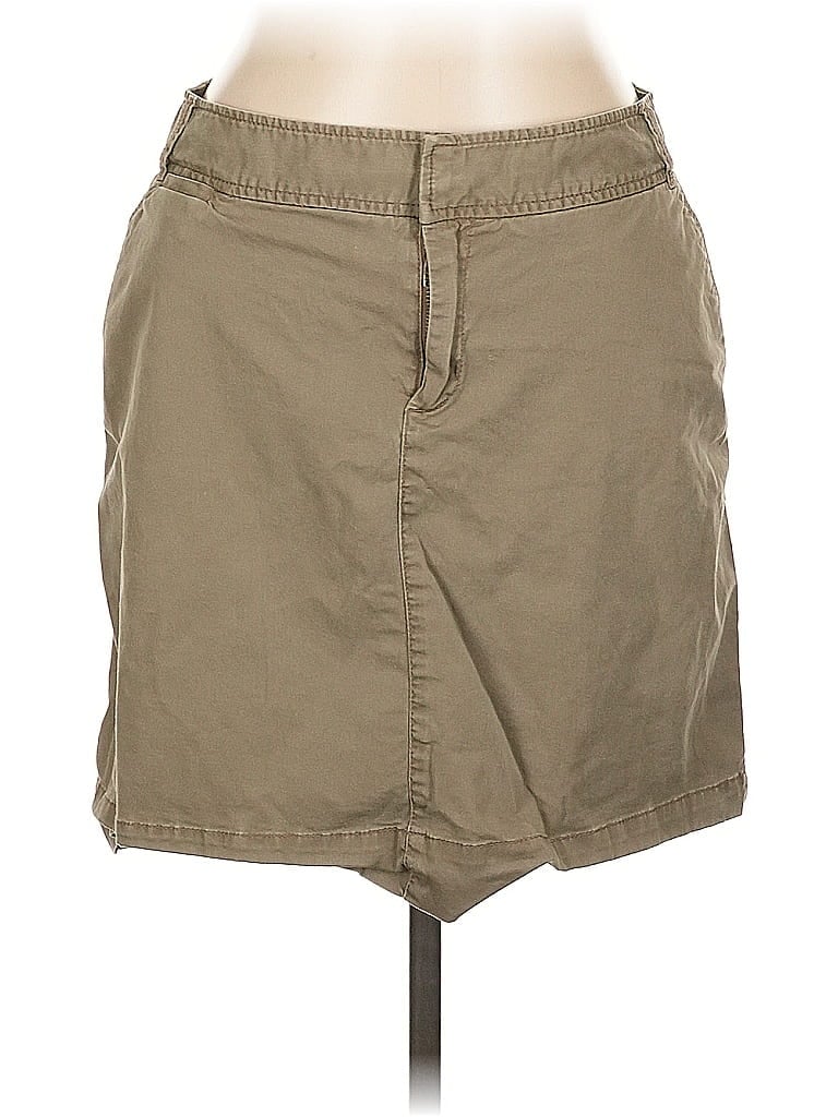 Pre-owned Merona Casual Skirt In Brown