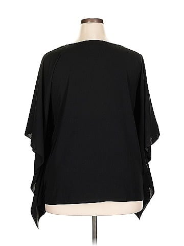 Susan Graver 3/4 Sleeve Blouse (view 2)