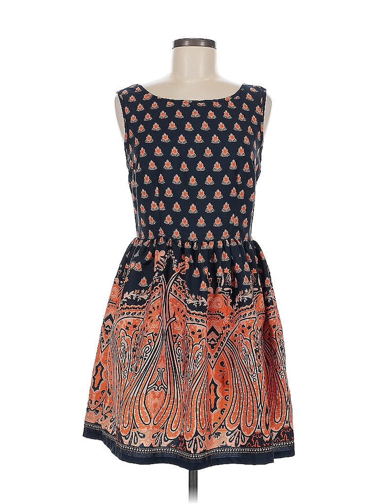 Pre-owned Op Casual Dress In Orange