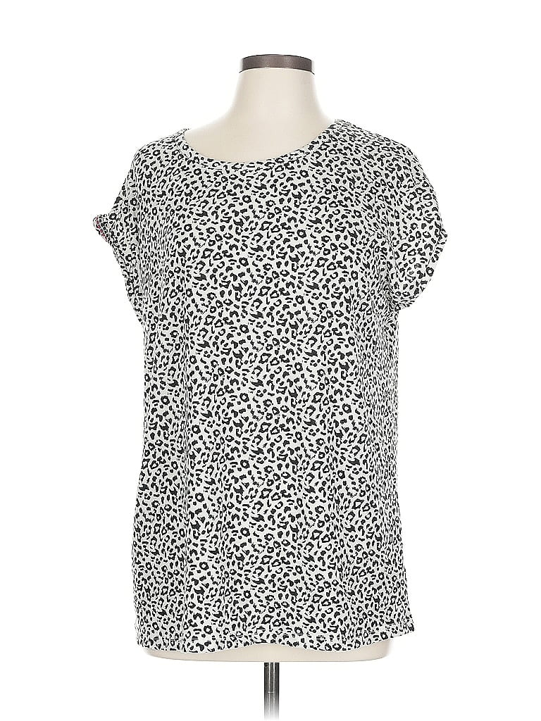 Pre-owned Hem & Thread Short Sleeve T-shirt In White