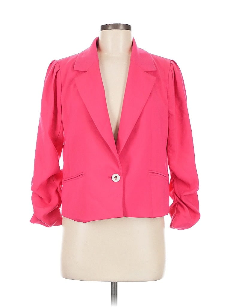 Pre-owned Rachel Zoe Blazer Jacket In Pink