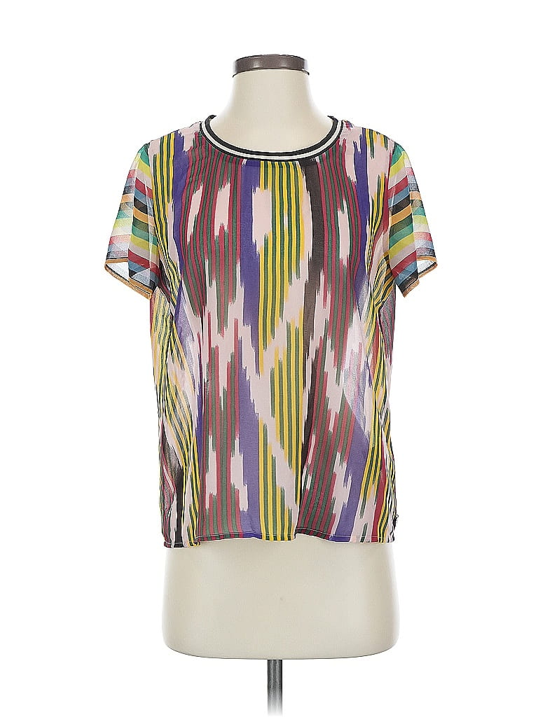 Pre-owned Scotch & Soda Short Sleeve Blouse In Pink