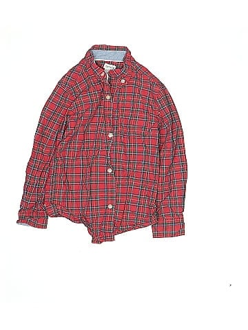 Carter's Long Sleeve Button-Down Shirt (view 1)