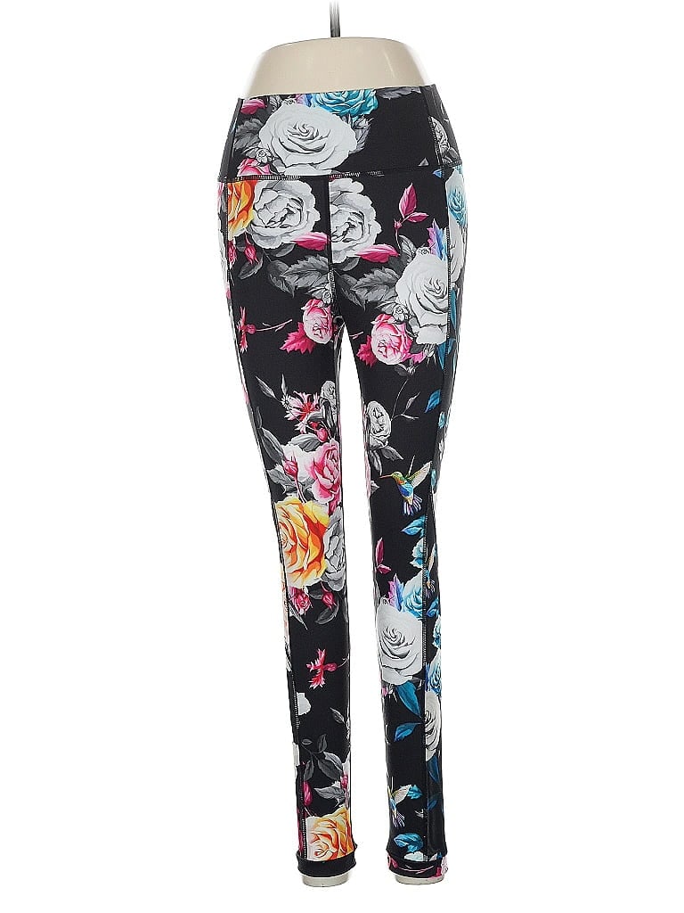 Pre-owned Zyia Active Leggings In Black