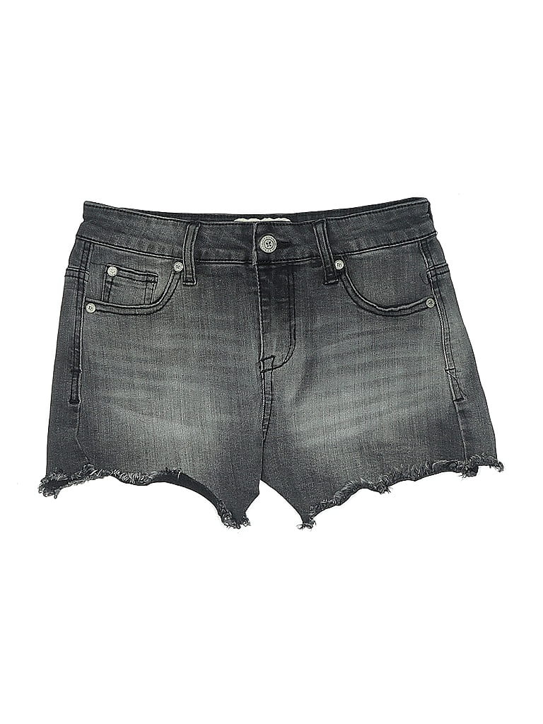 Pre-owned Altar'd State Denim Shorts In Gray