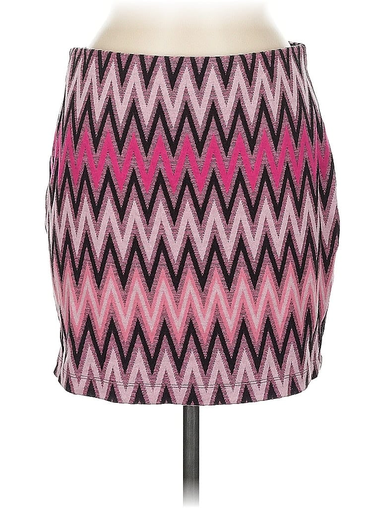 Pre-owned Express Casual Skirt In Pink