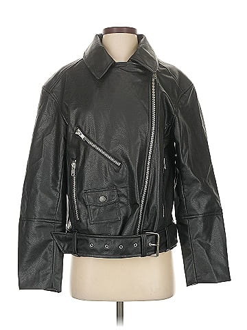 H&M Faux Leather Jacket (view 1)