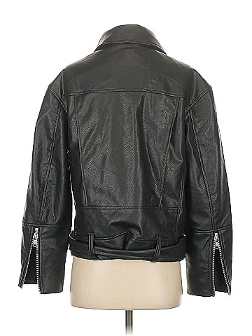 H&M Faux Leather Jacket (view 2)