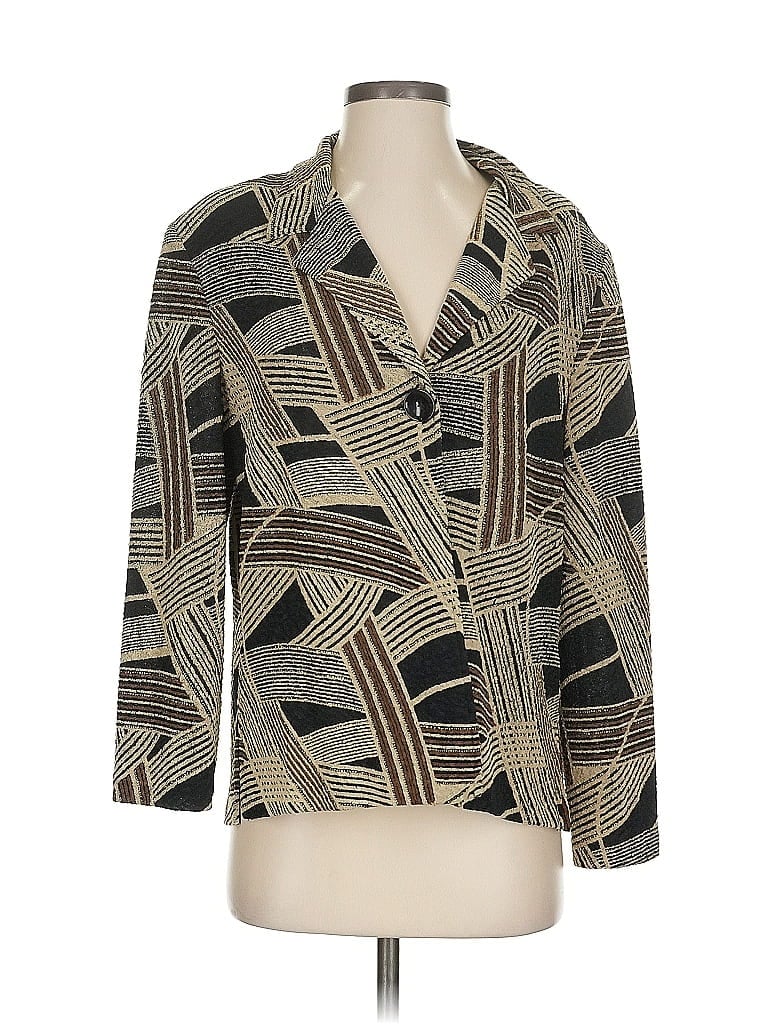 Pre-owned N Touch Blazer Jacket In Brown