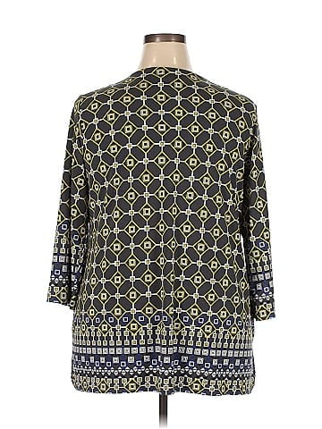 JM Collection 3/4 Sleeve Blouse (view 2)