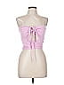 Shein 100% Polyester Pink Tube Top Size 6 - photo 1