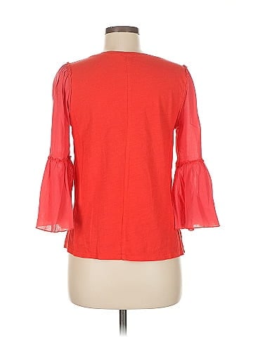 Bordeaux 3/4 Sleeve Top (view 2)