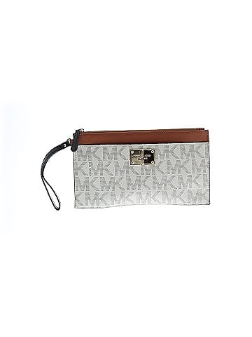 MICHAEL Michael Kors Leather Wristlet (view 1)