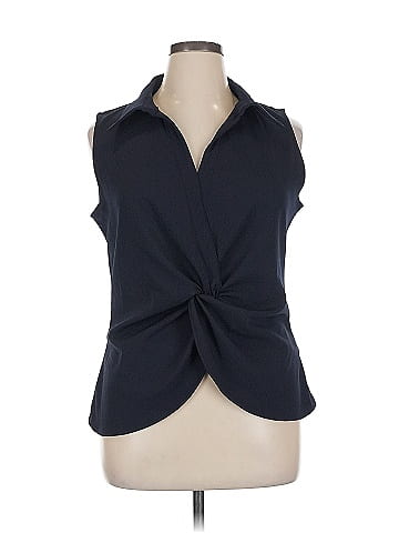 Calvin Klein Sleeveless Blouse (view 1)