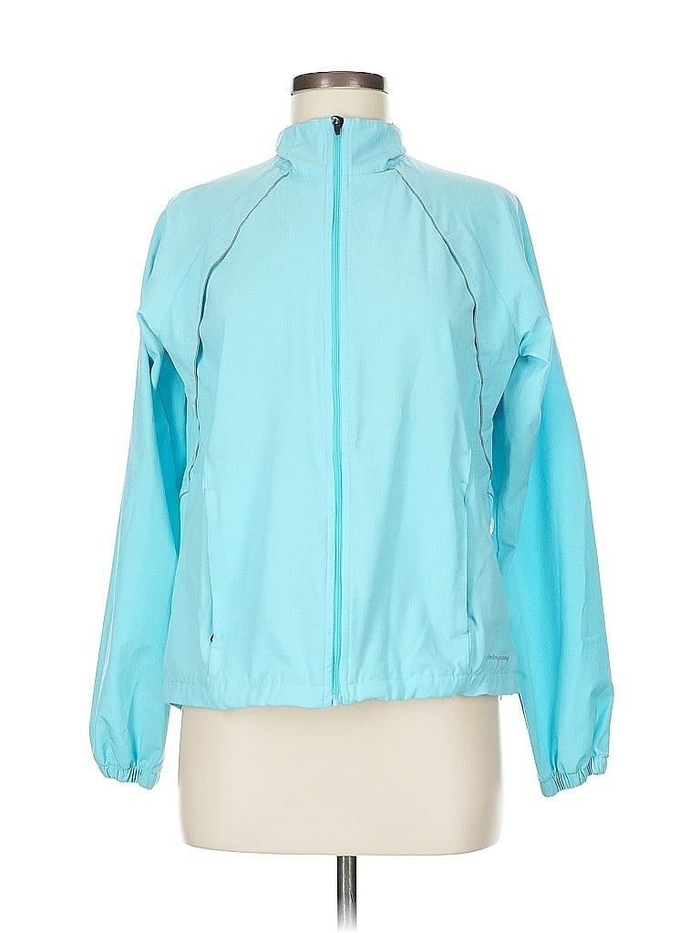 Pre-owned Moving Comfort Track Jacket In Blue