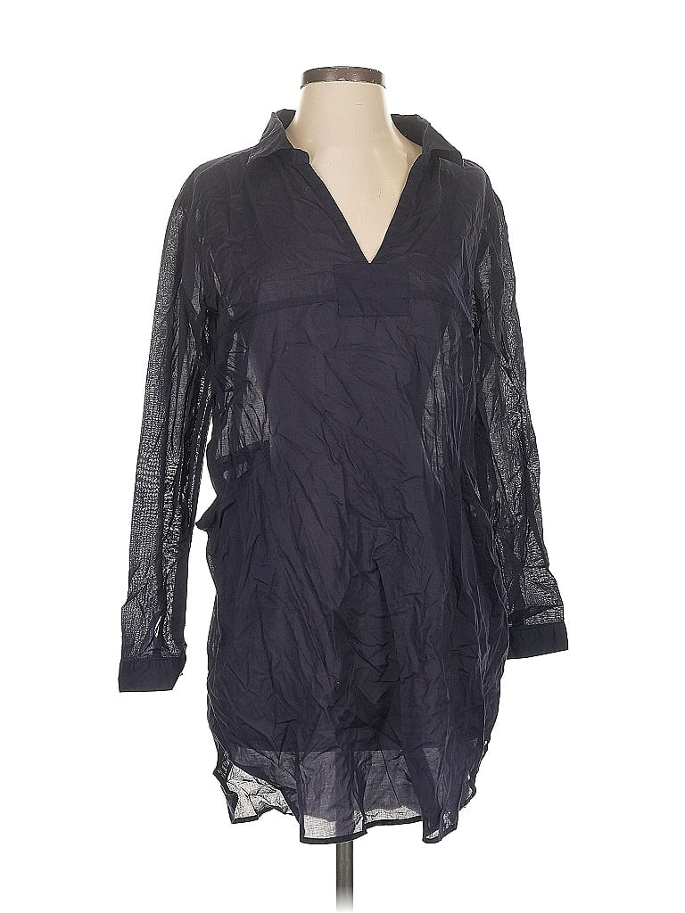 Pre-owned Gap Body Casual Dress In Gray