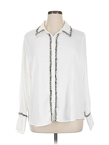 Adrianna Papell 3/4 Sleeve Blouse (view 1)