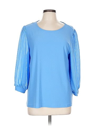 CeCe 3/4 Sleeve Blouse (view 1)