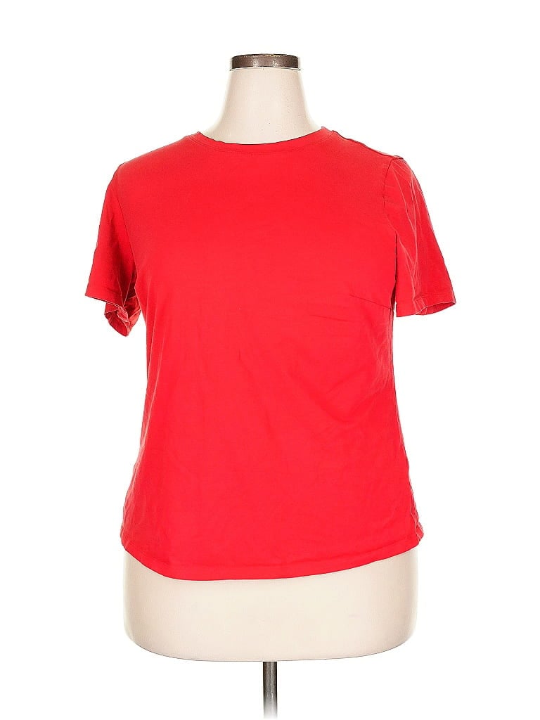 Pre-owned A New Day Short Sleeve T-shirt In Red