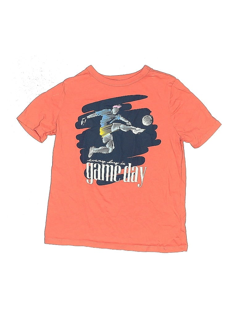 Pre-owned Gap Kids' Short Sleeve T-shirt In Orange
