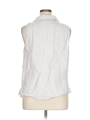 Jones New York Sleeveless Button-Down Shirt (view 2)