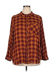 Terra & Sky Long Sleeve Button Down Shirt