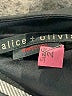 Alice + Olivia 100% Silk Black Cocktail Dress Size 0 (estimated) - photo 7
