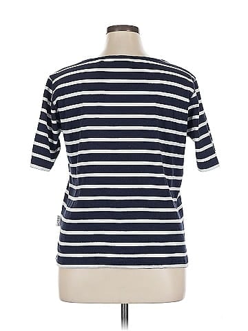 Villager Sport by Liz Claiborne 3/4 Sleeve T-Shirt (view 2)