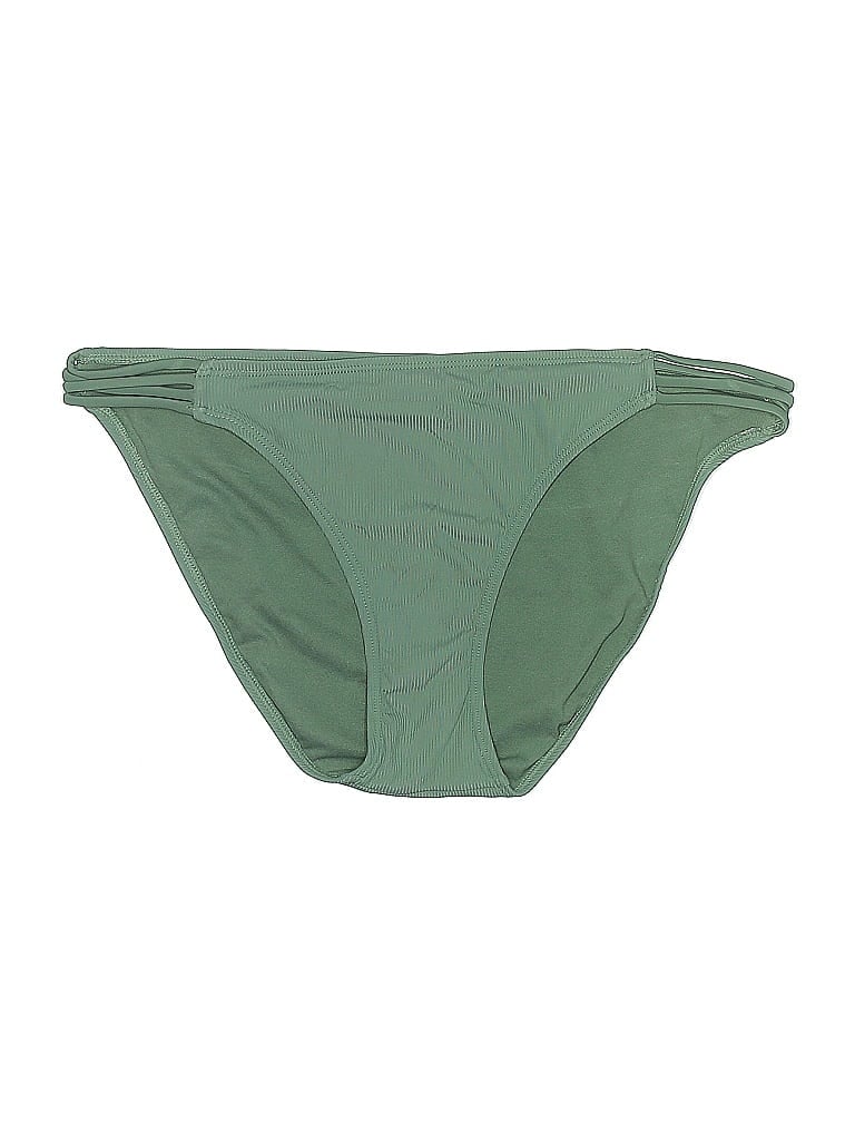 Pre-owned Xhilaration Swimsuit Bottoms In Green