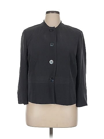 Jones New York Collection Silk Blazer (view 1)