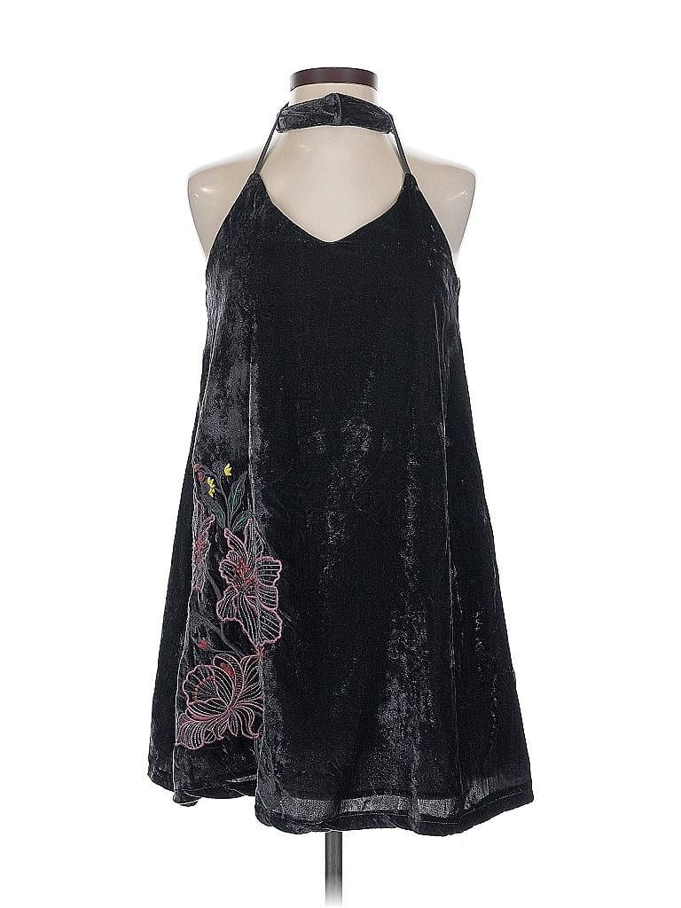 Pre-owned Joa Cocktail Dress In Black