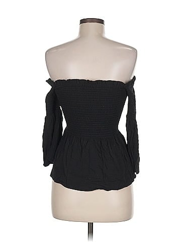Olivaceous 3/4 Sleeve Top (view 2)