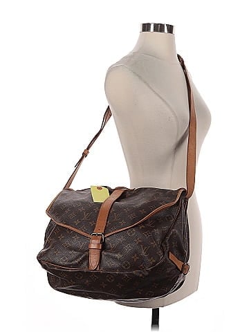 Louis Vuitton Monogram Canvas Saumur 35 (view 2)
