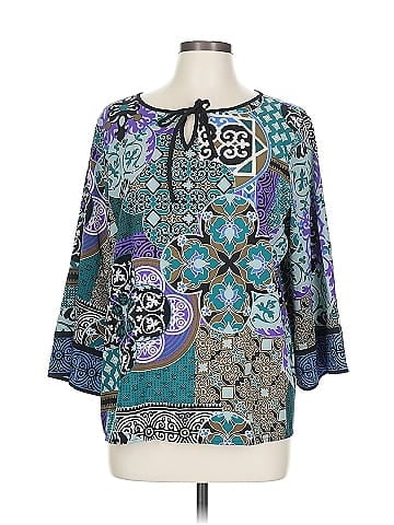 Bob Mackie 3/4 Sleeve Blouse (view 1)