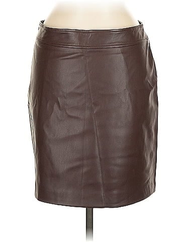 Modern Citizen Faux Leather Skirt (view 2)