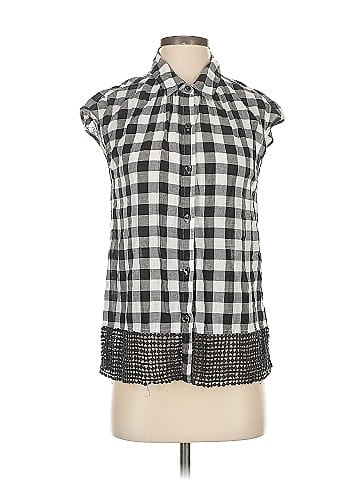 Holding Horses Sleeveless Button-Down Shirt (view 1)