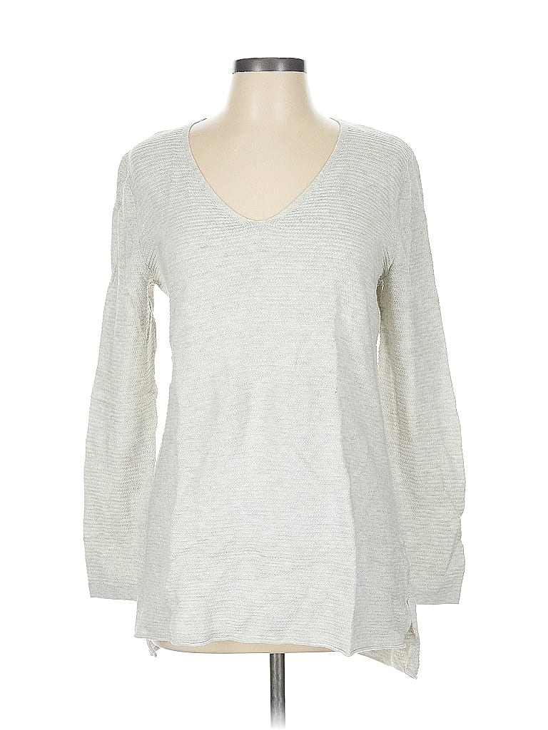 Pre-owned Old Navy Pullover Sweater In Silver