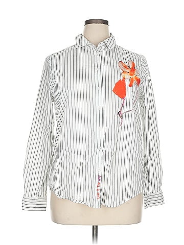 Desigual Long Sleeve Button-Down Shirt (view 1)