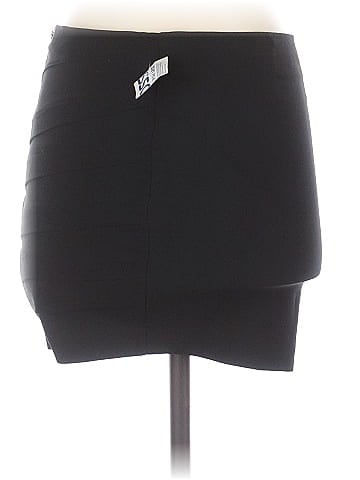 Wet Seal Faux Leather Skirt (view 2)