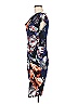 Robert Rodriguez 100% Polyester Print Blue Cocktail Dress Size M - photo 5