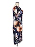 Robert Rodriguez 100% Polyester Print Blue Cocktail Dress Size M - photo 4