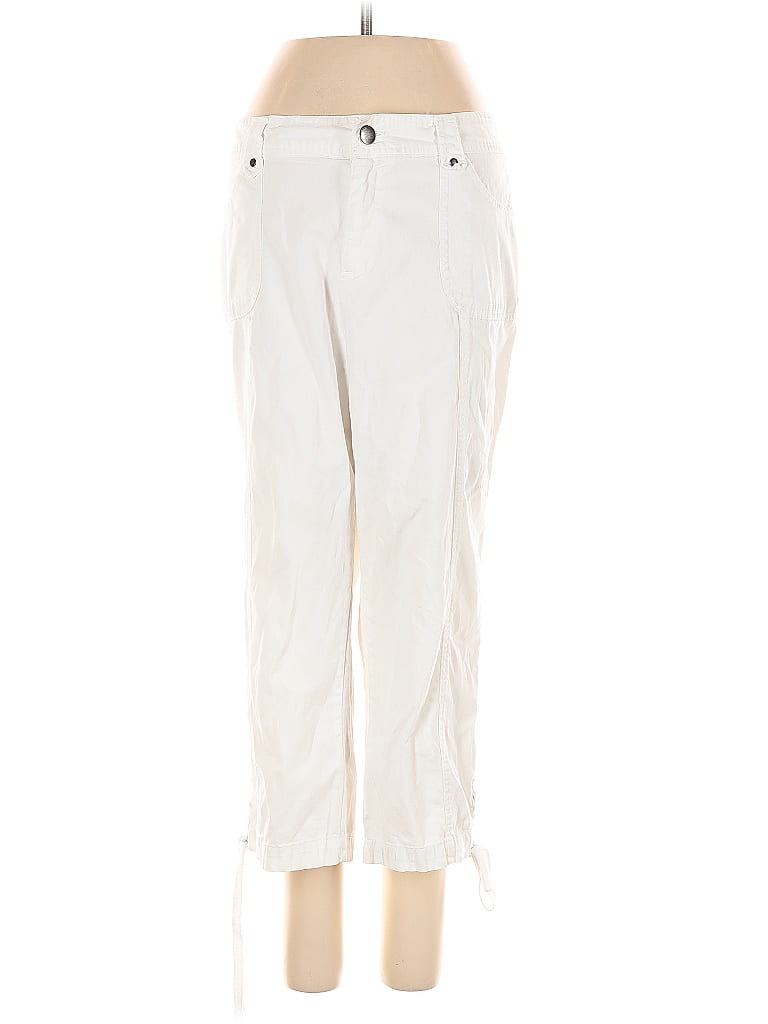 Pre-owned Counterparts Casual Pants In White